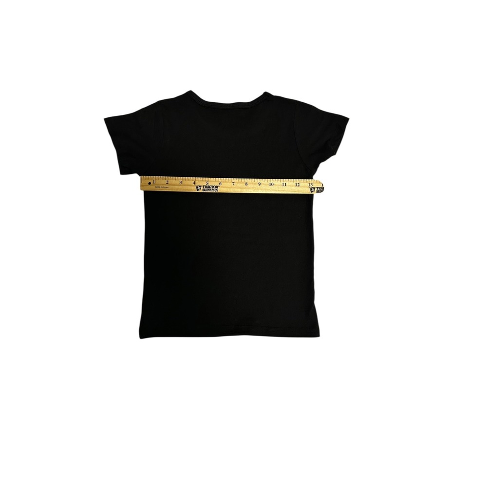 Birthday Girl T-Shirt Rainbow Graphic Tee Black Top Kids Size - Picture 5 of 8